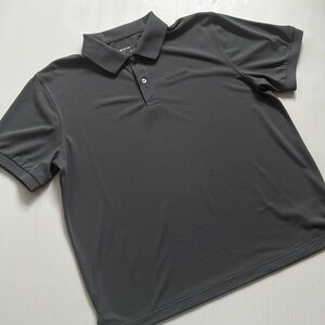 Marmot Men's Gray Windridge pique Polo Shirt.  Size Large